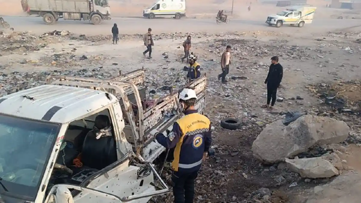 ¡HORRIBLE! Mueren 15 civiles en explosión de coche bomba en Siria