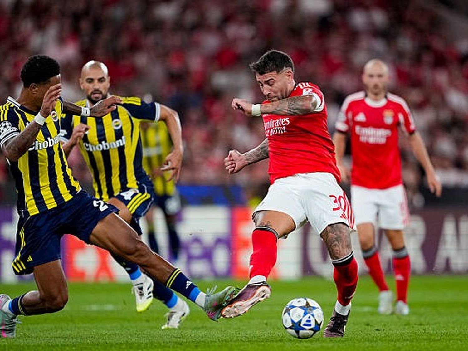 Benfica logró al clasificación