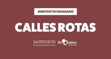 Reclamo por calles intransitables