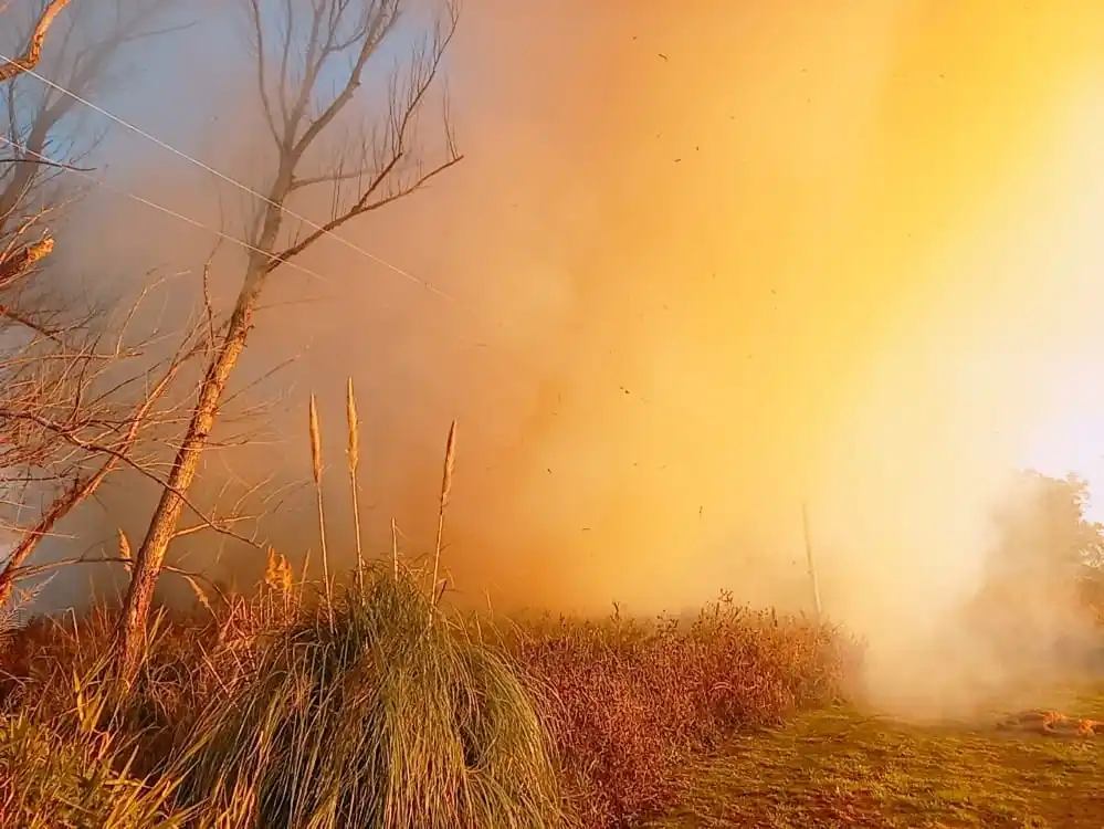 Incendios en Zárate: Bomberos trabajan sobre focos activos y monitorean la situación