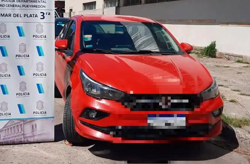 Le robaron el auto en San Justo y lo encontró en Mar del Plata