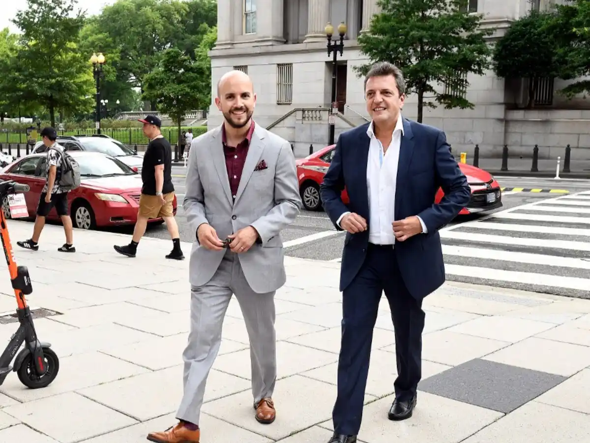 Massa arranca agenda de reuniones en su visita oficial a Estados Unidos