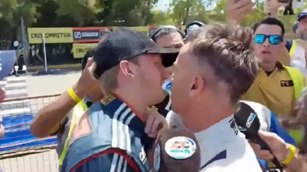 Jakos y Pernía, cara a cara en Trelew.