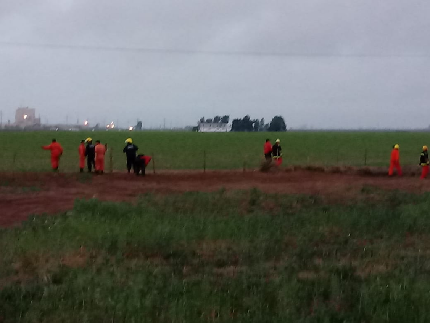 Buscan a un abuelo que entró a un campo en Brinkmann para no ir al geriátrico