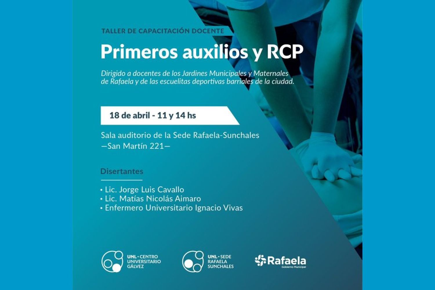 Jornada de capacitación sobre RCP