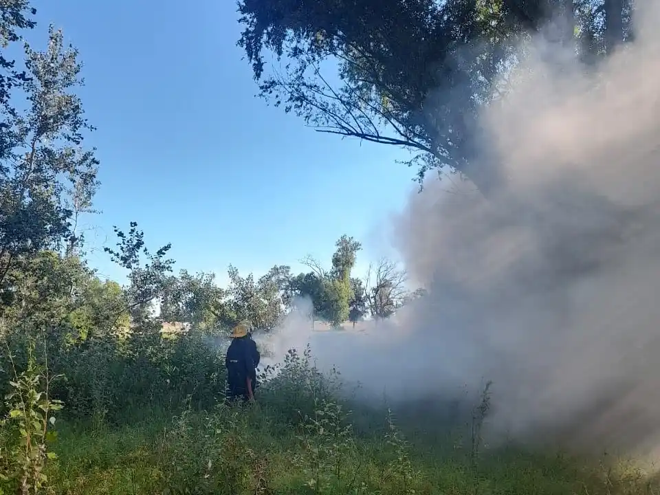 Numerosas intervenciones de Bomberos Voluntarios