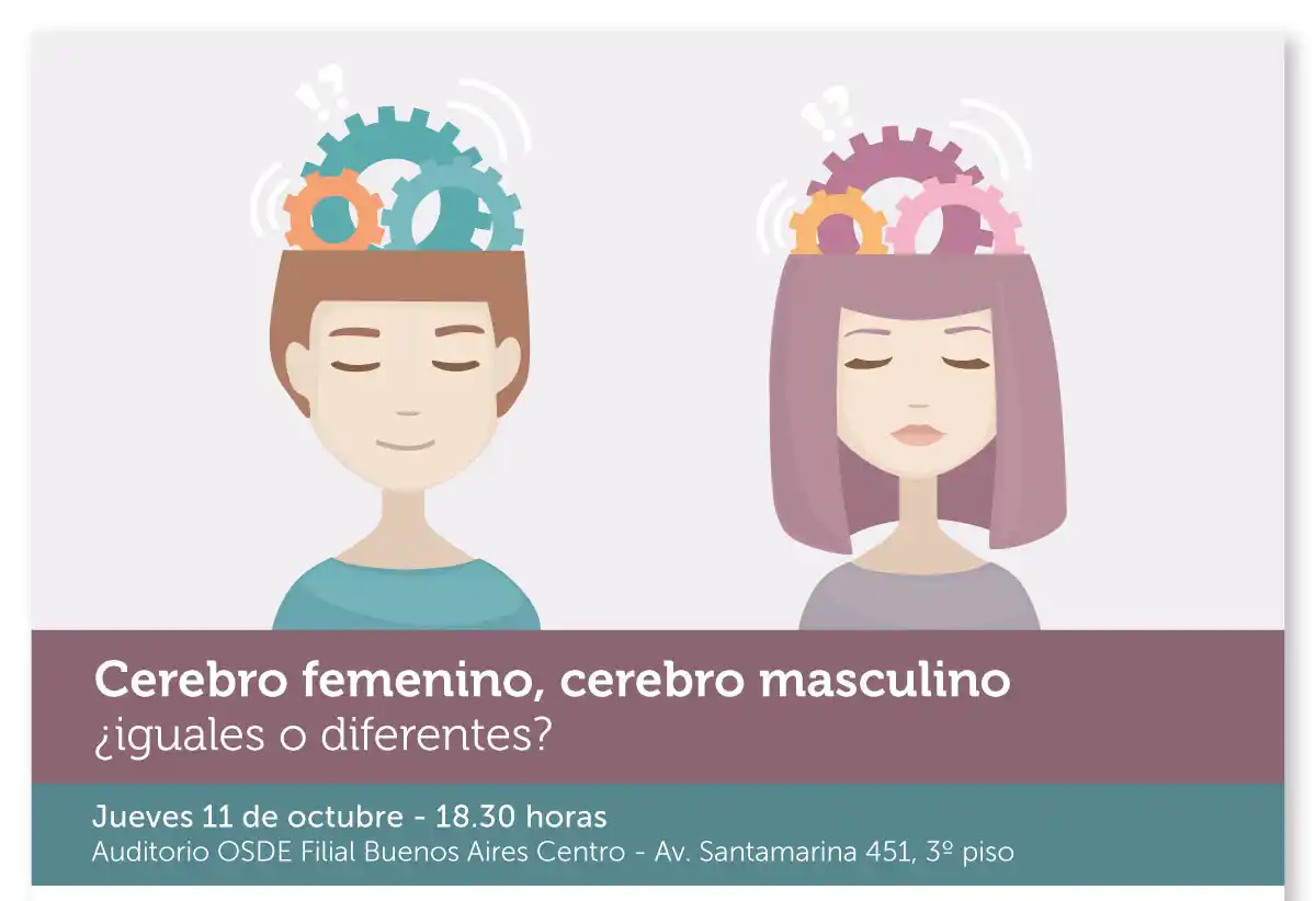 Charla en la Fundación OSDE sobre el funcionamiento del cerebro