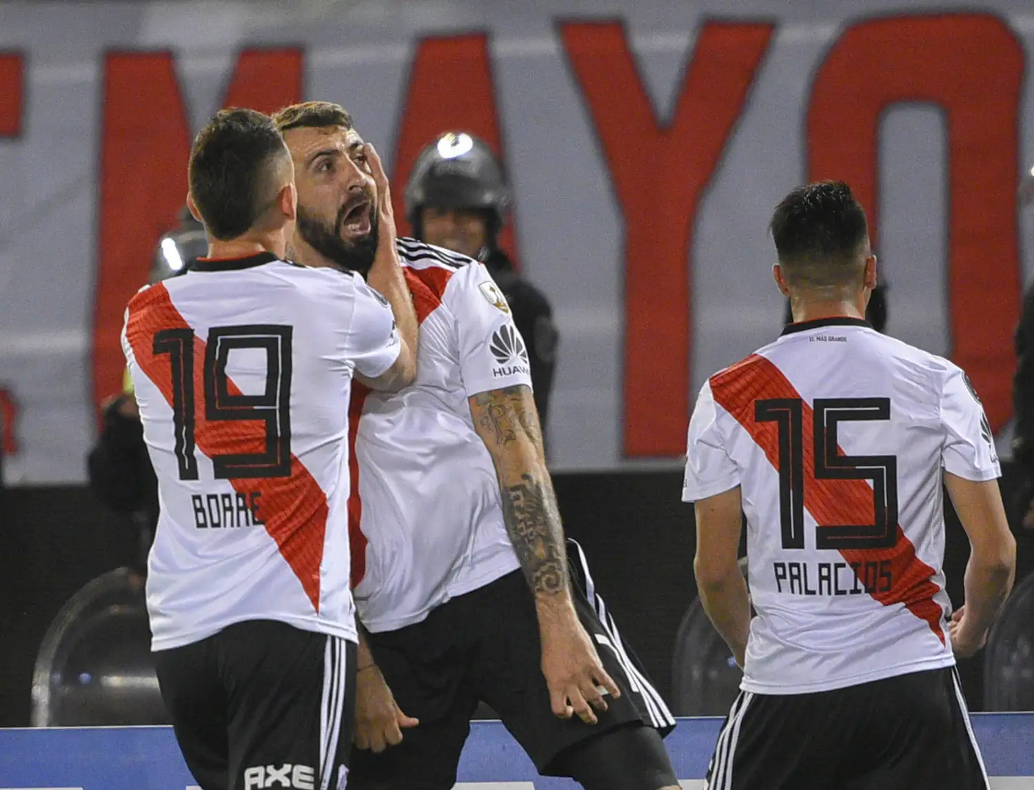 Pratto: “Era un partido importante y se abrió el gol”