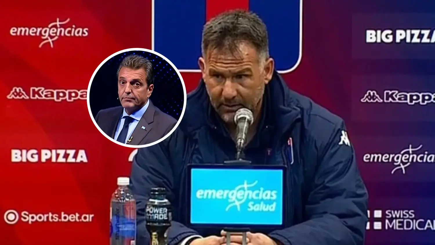 Dabove renunció a Tigre y se despidió con un saludo a Massa: "Vine acá más que nada para agradecerle a Sergio"