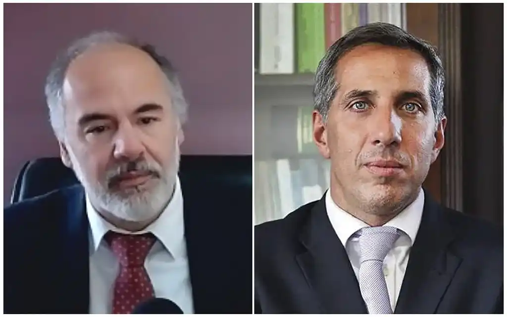 Los fiscales Sergio Mola y Diego Luciani.