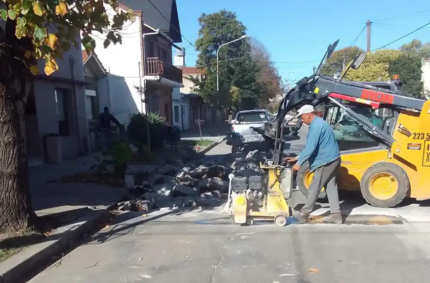 Cortes de tránsito por trabajos en las calles de Mar del Plata