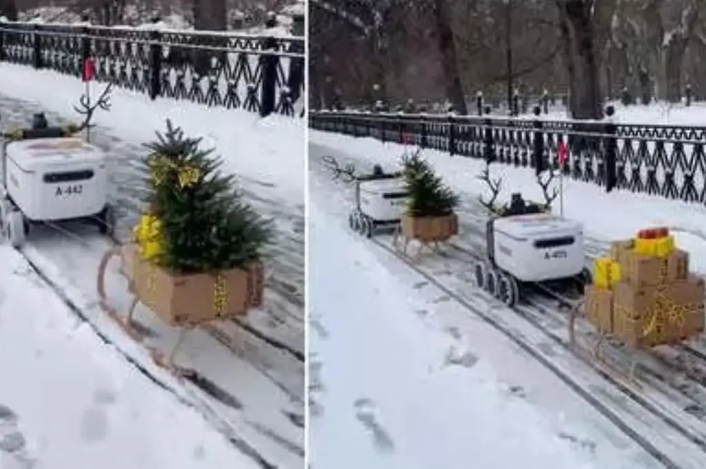 Los trineos de Papá Noel ya están mecanizados y no utilizan magia, sino robótica.