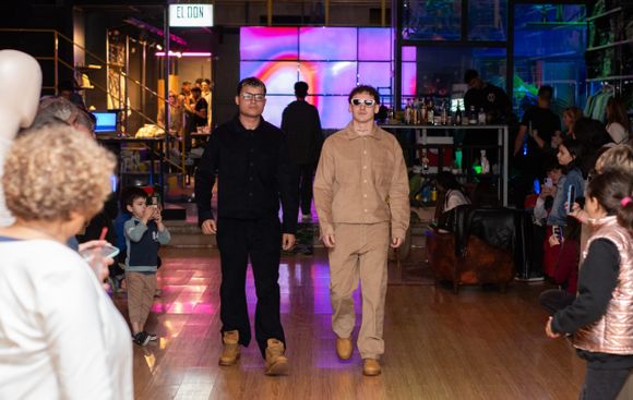 Un desfile con mucho glamour