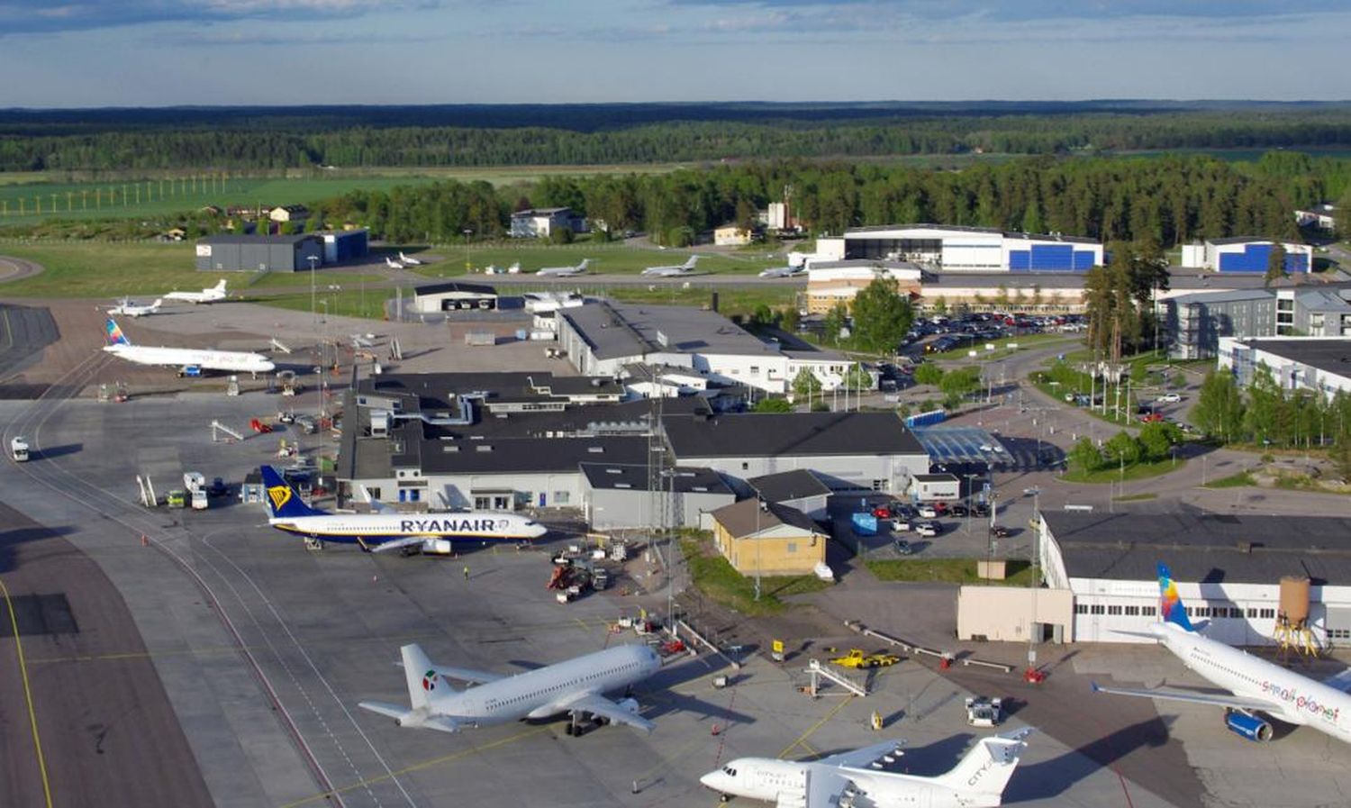 Nueva incorporación en el Aeropuerto de Estocolmo – Skavsta: un parque de energía solar