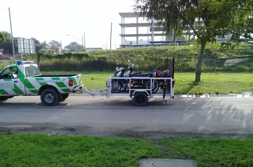 Está operativo el playón de autos secuestrados del barrio Libertad