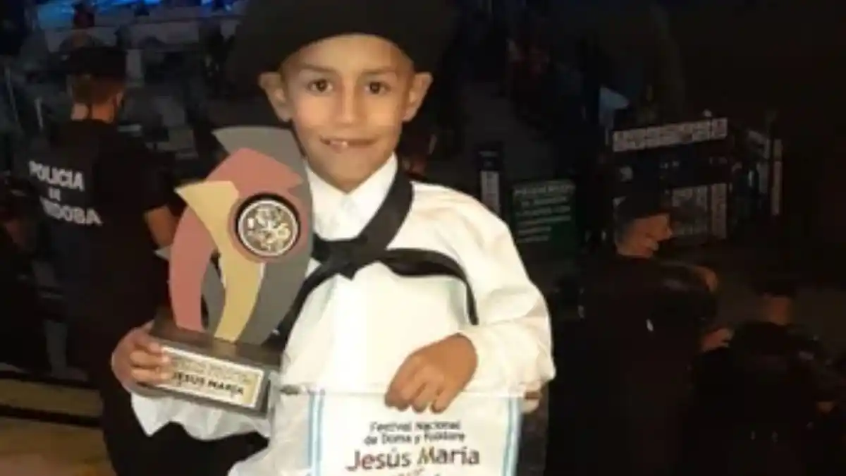 Tiene 7 años, es de Casilda y se consagró campeón en Jesús María