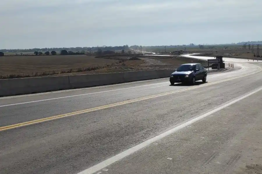 Quedo habilitado el puente en el empalme sur de la Variante Rafaela