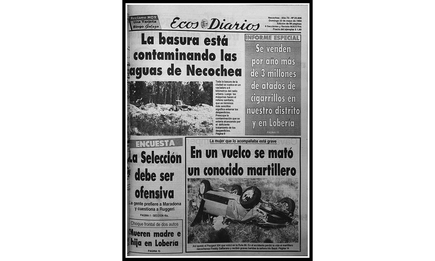 Domingo 22 mayo de 1994