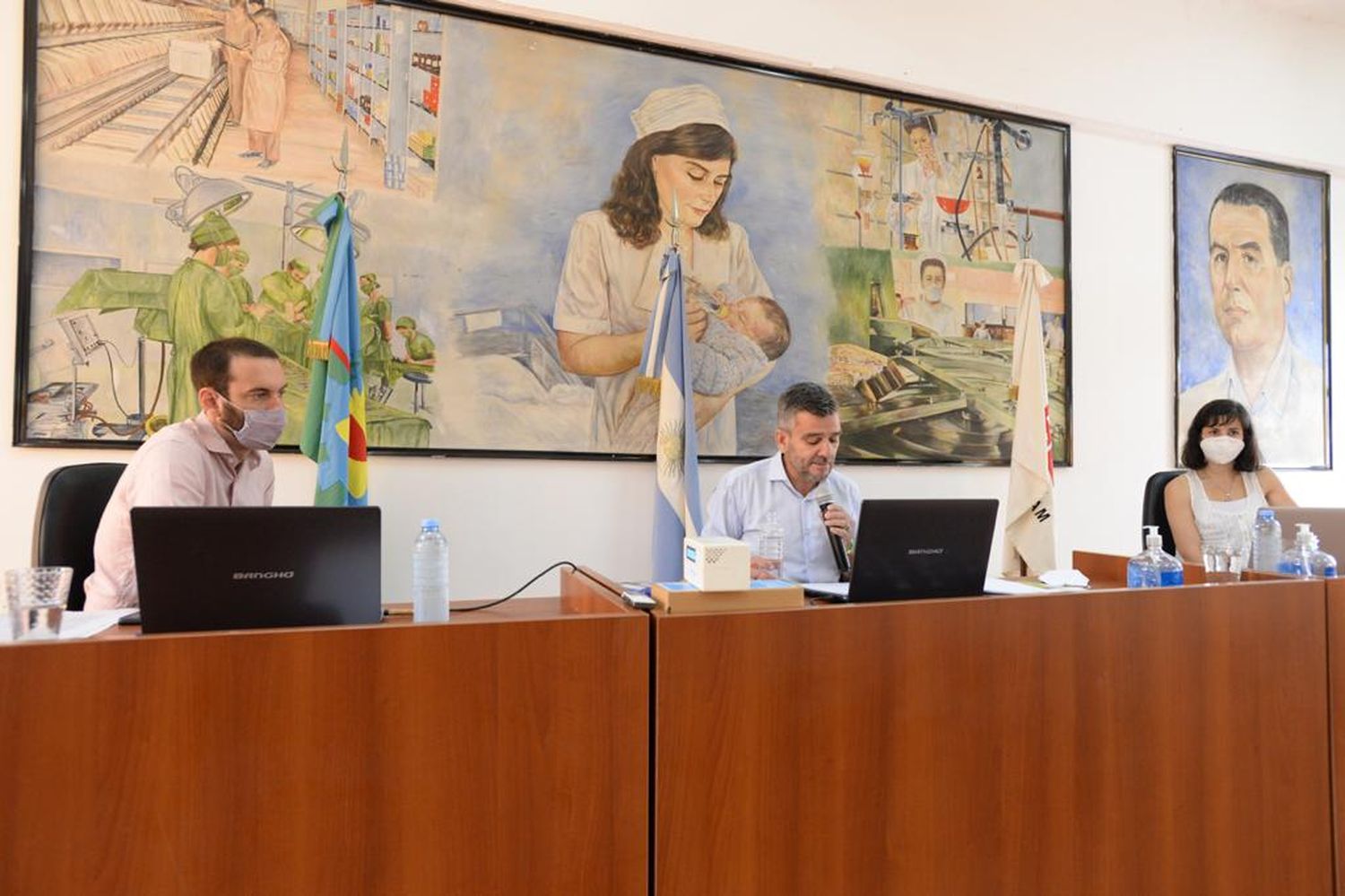 Zabaleta abrió las sesiones ordinarias en Hurlingham: "Vamos a salir mejores que antes", aseguró