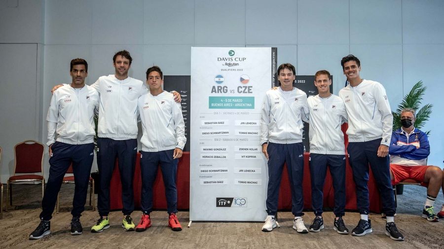 Argentina clasificó para las Finales de la Coipa Davis 2022