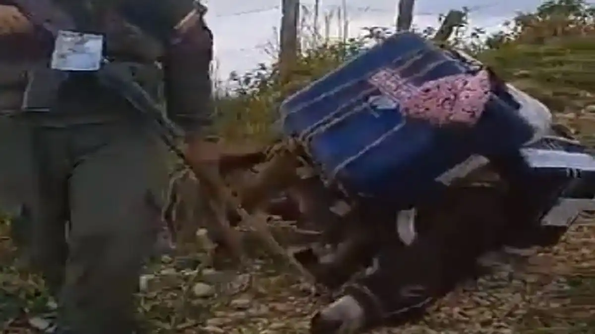 ¡EL PLAN REPÚBLICA DA PARA TODO! Vea como una mula se desploma llevando máquinas para el Referéndum Consultivo