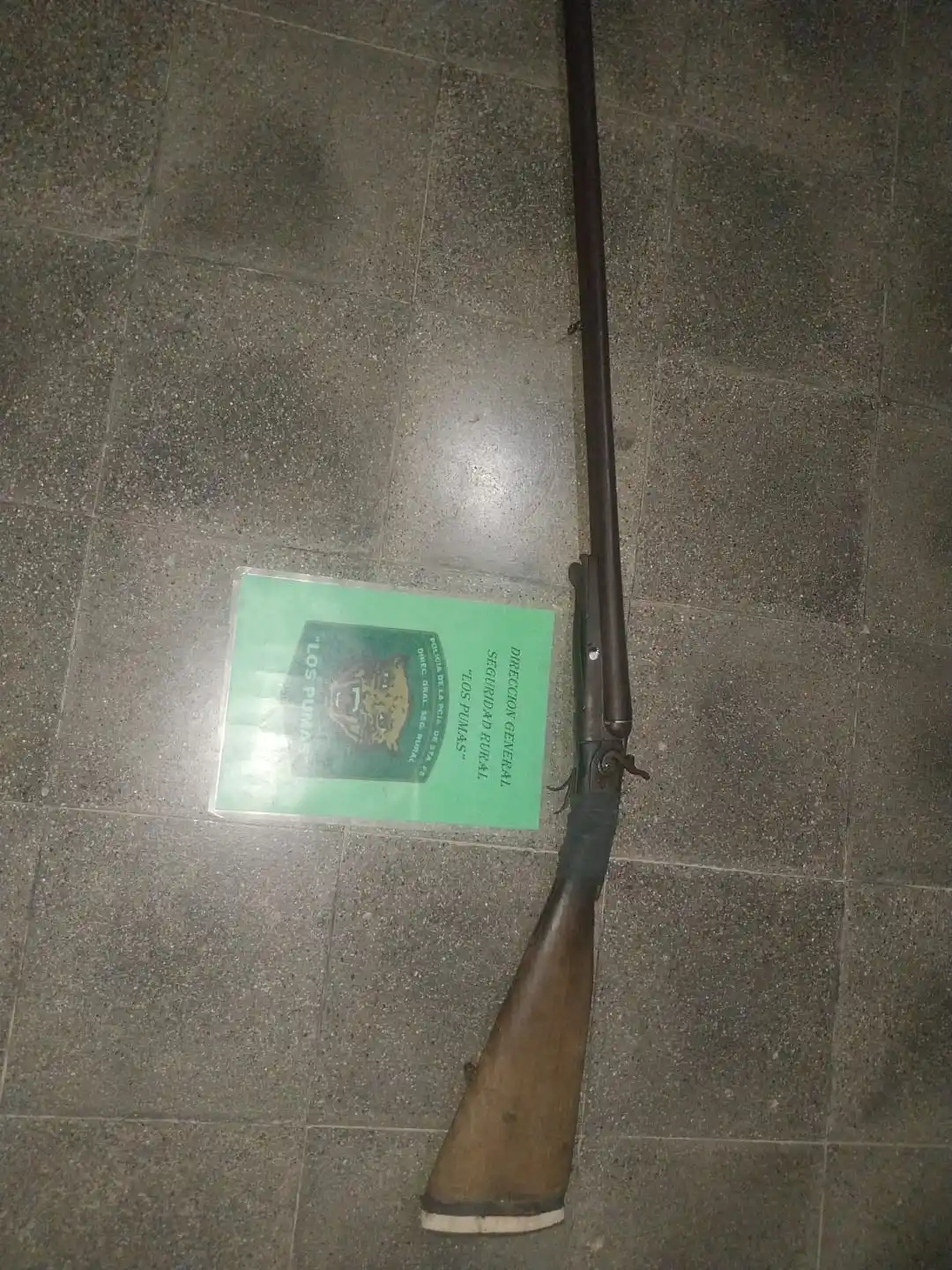 arma secuestrada los pumas