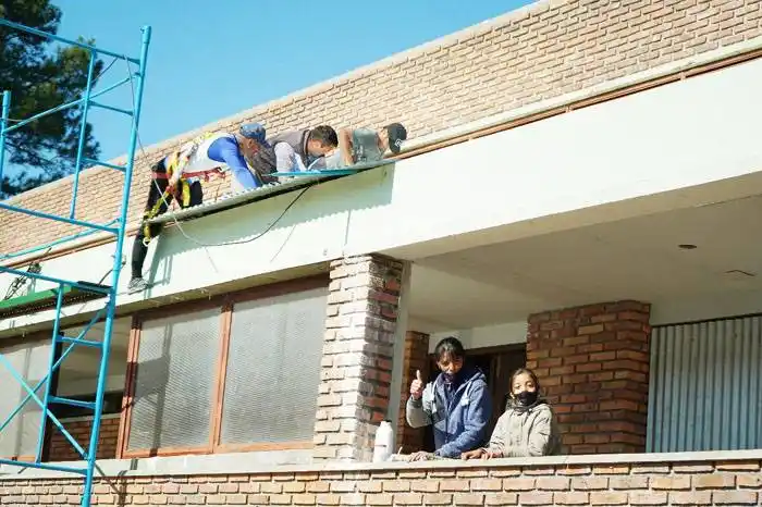 Reacondicionan las instalaciones de la  Escuela Agrotécnica Manuel Calderón