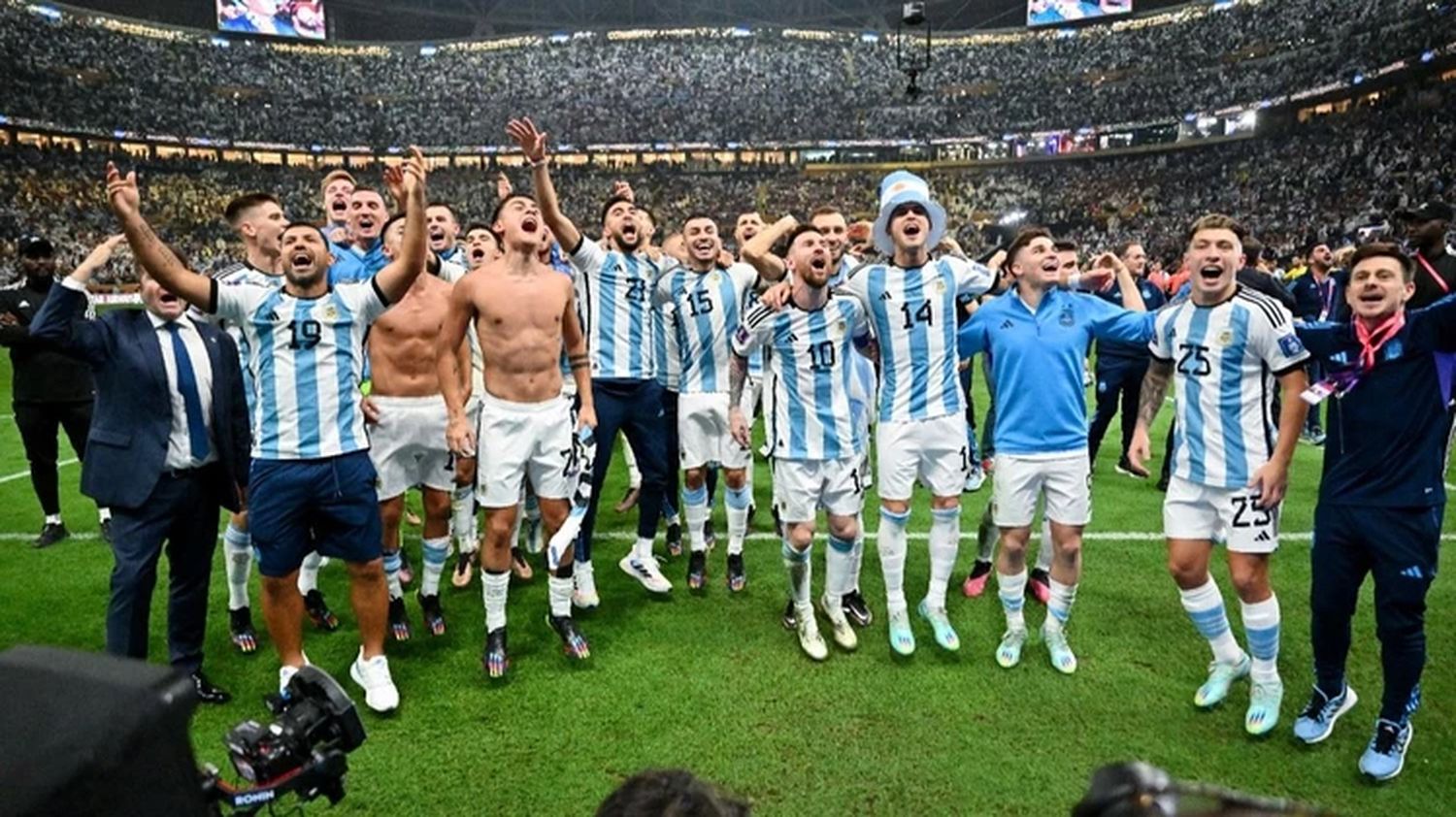 Los campeones del mundo recuerdan con emoción el primer aniversario del título del mundo.