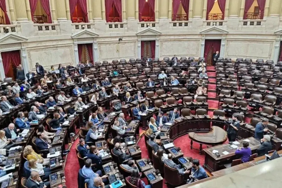 El lunes se tratará la Ley Bases