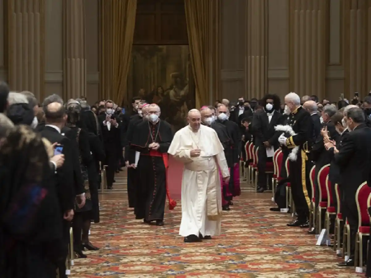 Papa Francisco: las vacunas son "la solución más razonable" contra el coronavirus