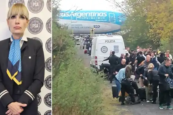 Quién es la azafata acusada de la amenza de bomba a Aerolíneas Argentinas