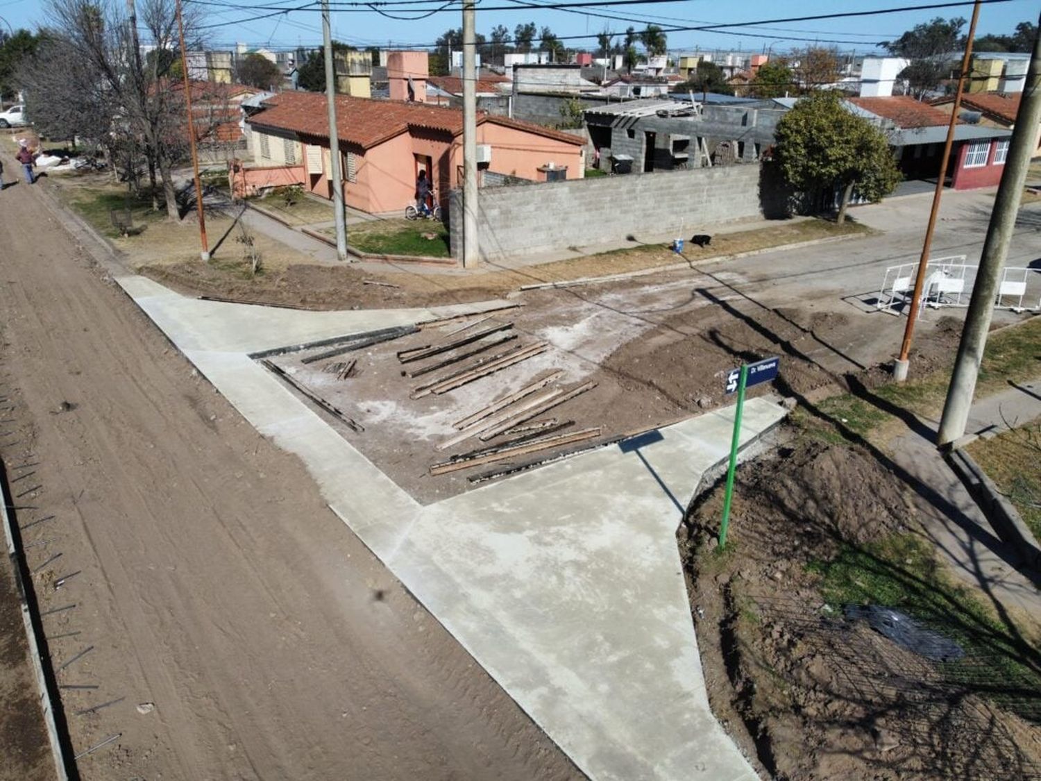 Avanza obra de pavimentación en La Francia.