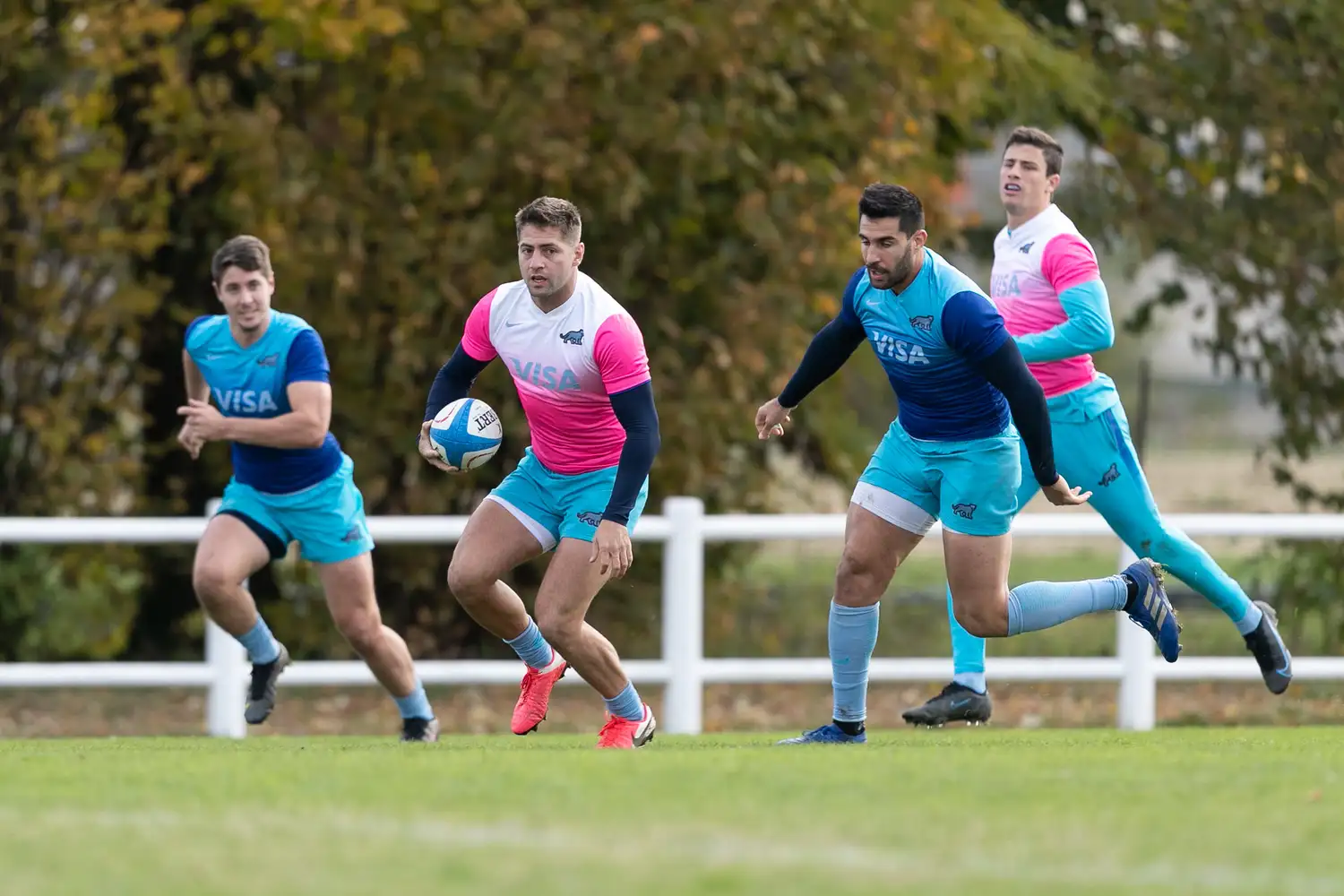 Los Pumas tendrán su primera práctica en Dubín.