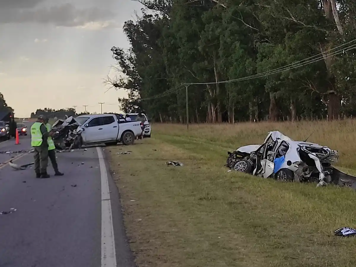 En un choque frontal, murió una balcarceña que vivía en Tandil