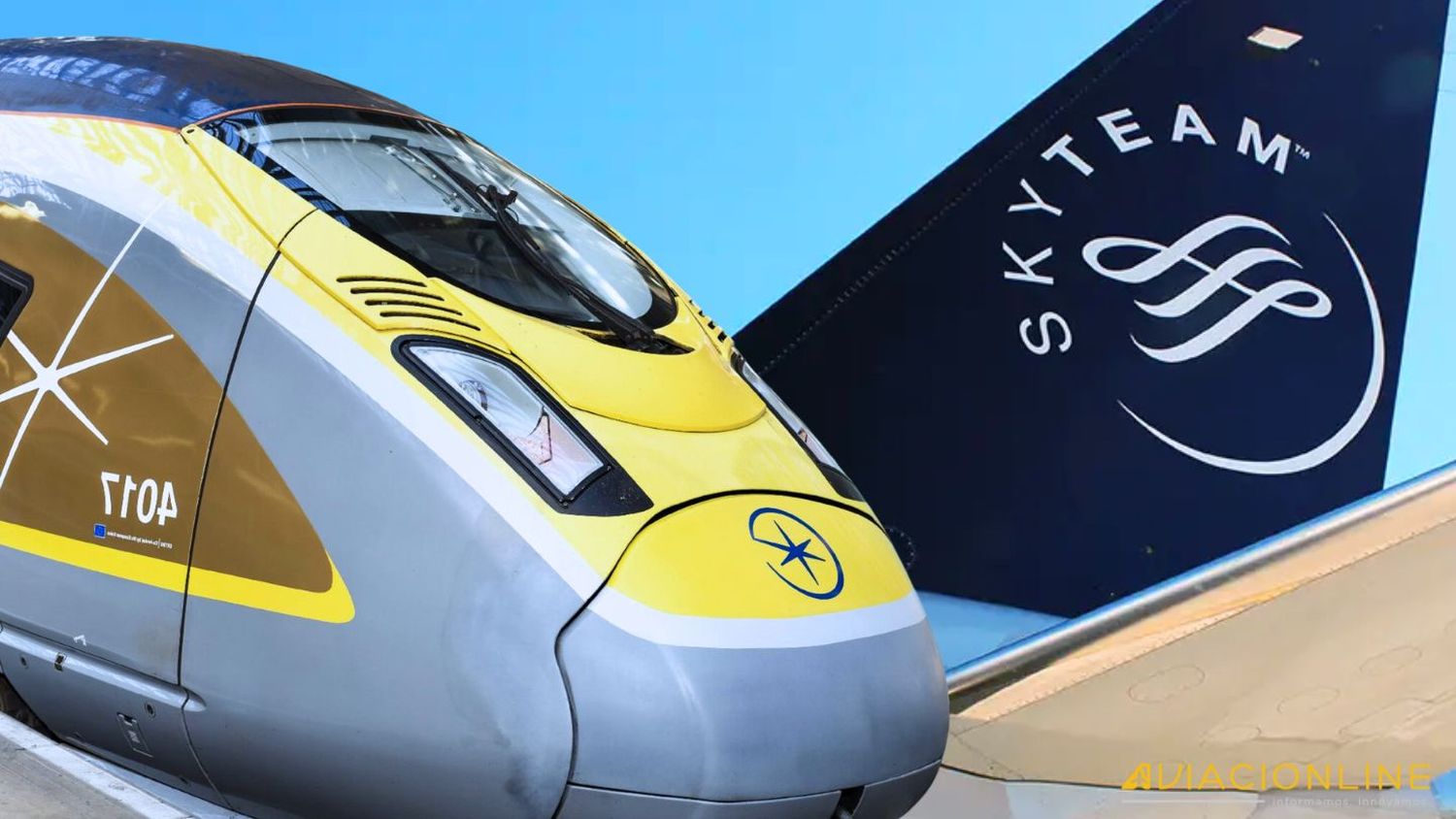 SkyTeam y Eurostar firman acuerdo para integrar vuelos y trenes en Europa