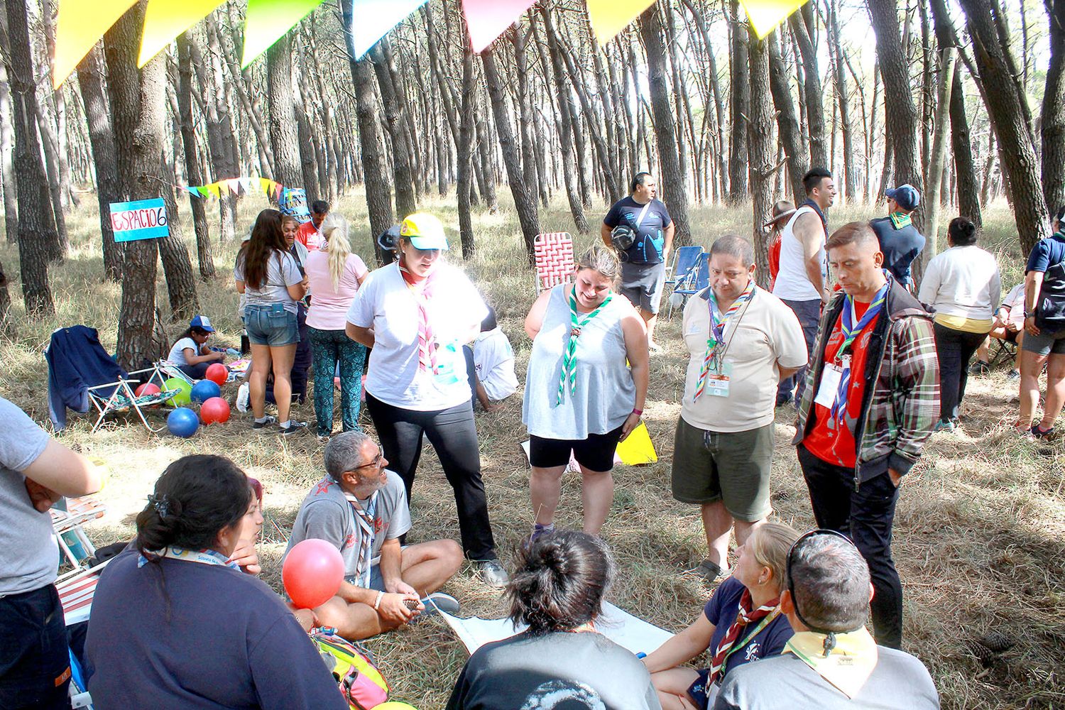 Campamento. Nueva experiencia para guías de todo el país