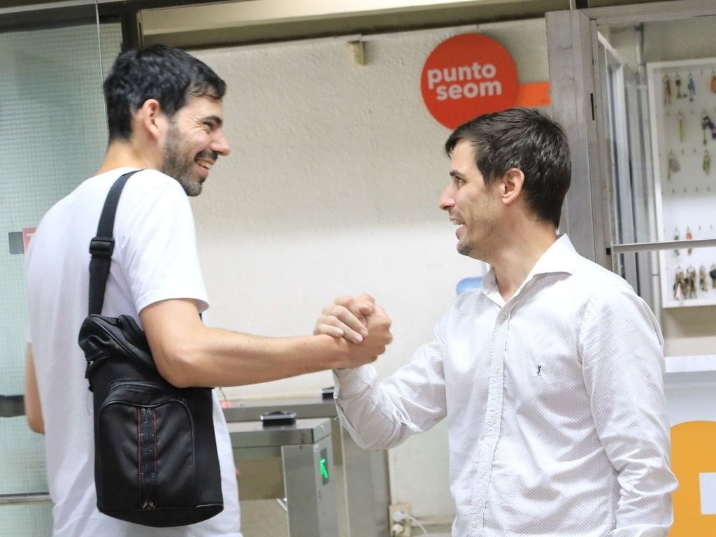 El intendente recorrió el municipio y saludó a los agentes municipales