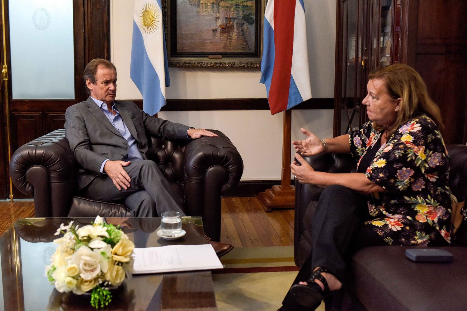 Bordet se reunió con Benítez por las prioridades viales para la provincia