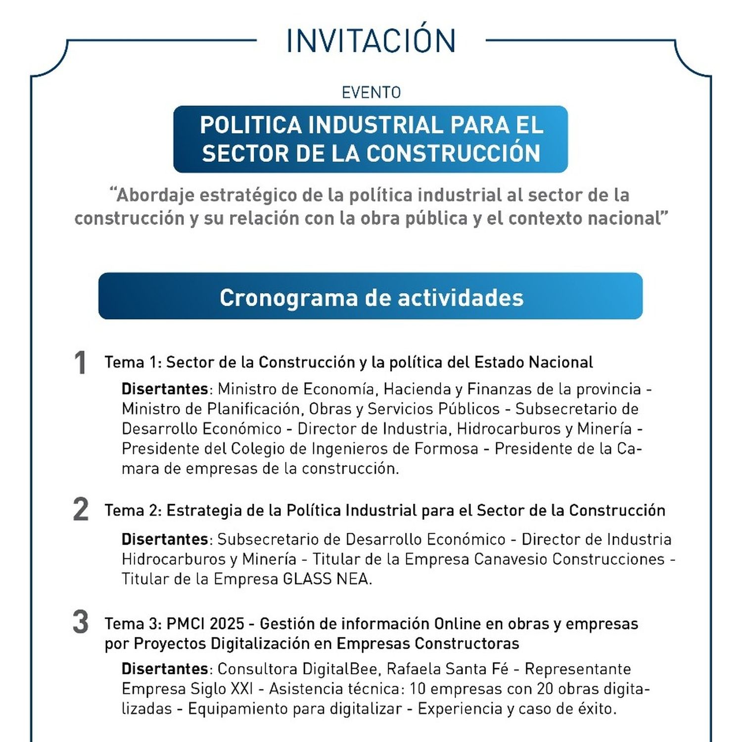programa charla