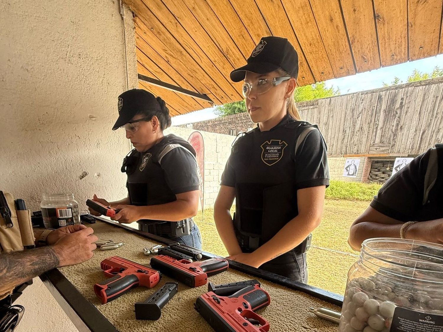 La fuerza se prepara para la portación de estas armas en el corto plazo, con un curso intensivo de varios días
