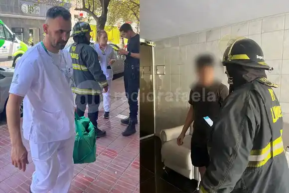 Una mujer de 88 años quedó atrapada en el ascensor de un edificio céntrico y fue liberada por los bomberos