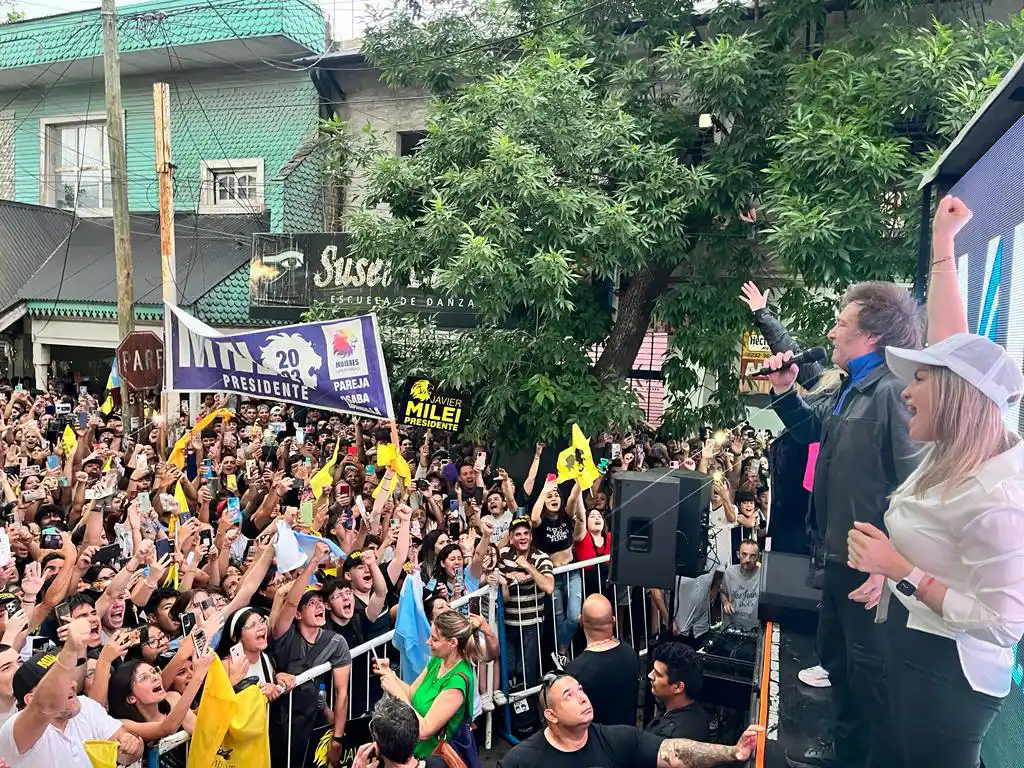 “Podemos ganarles a los dictadores  kirchneristas”, dijo Javier Milei