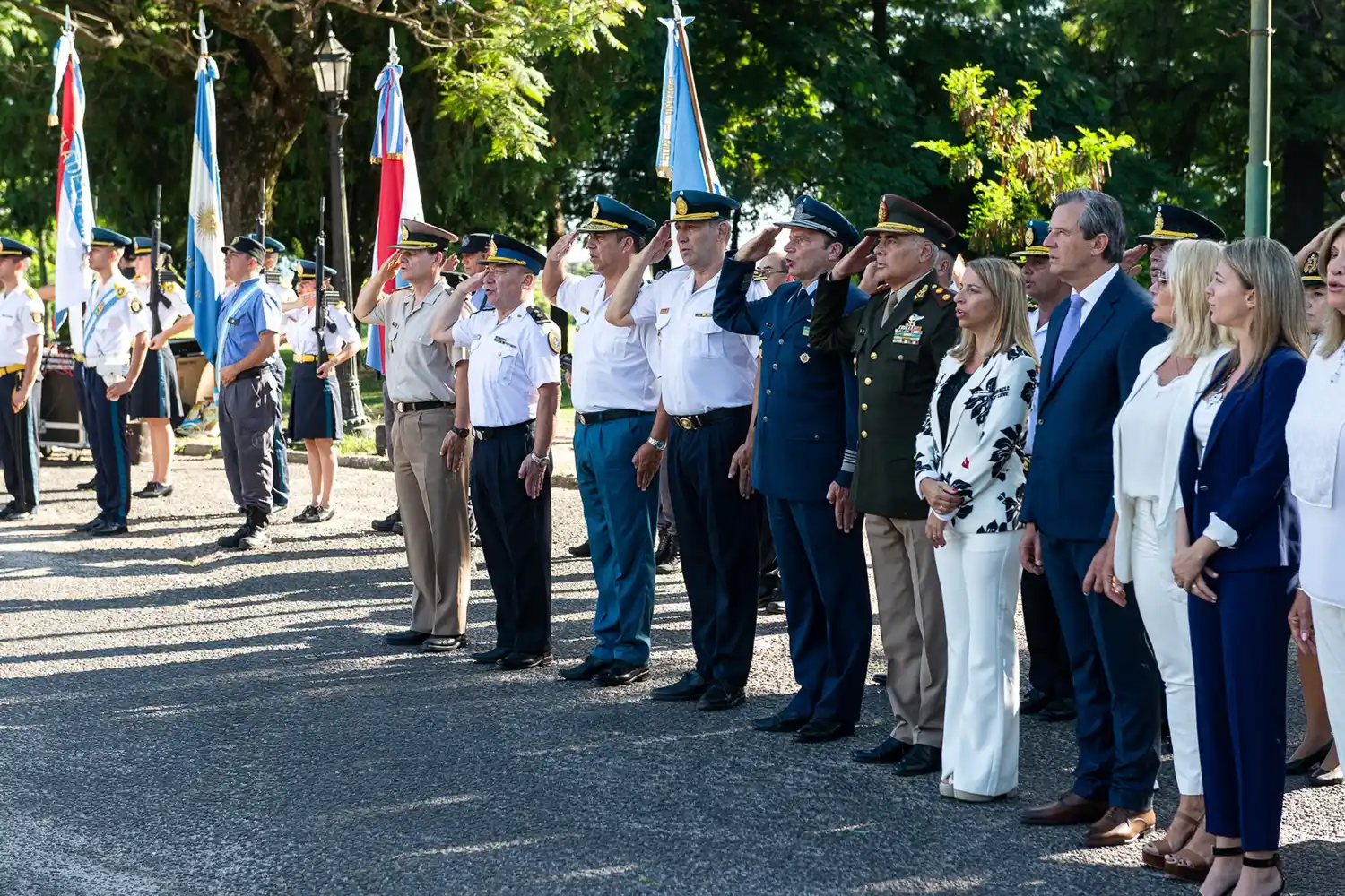 Se conmemoró el aniversario de las Batallas de Caseros y de San Lorenzo