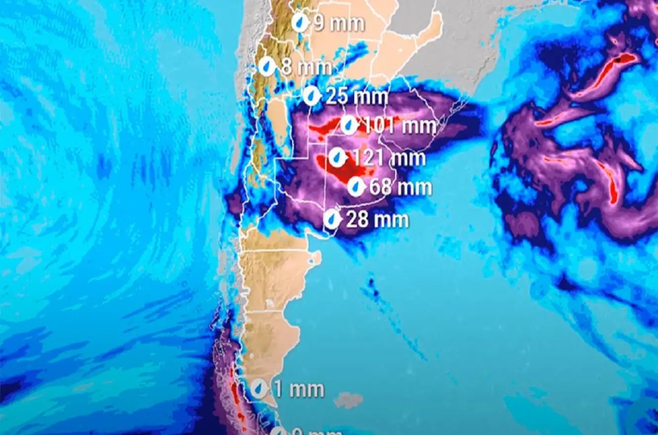 Alerta por tormentas fuertes para Entre Ríos