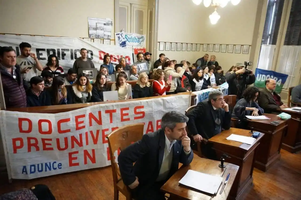  El PJ repudió la actitud de los ediles de Cambiemos por el debate sobre educación pública