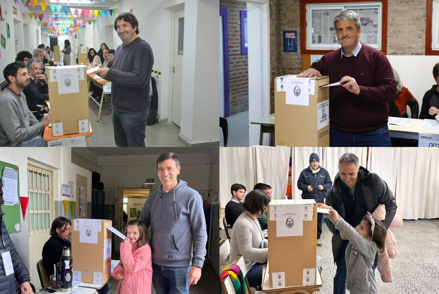 Así votaron los candidatos al Concejo en Tandil