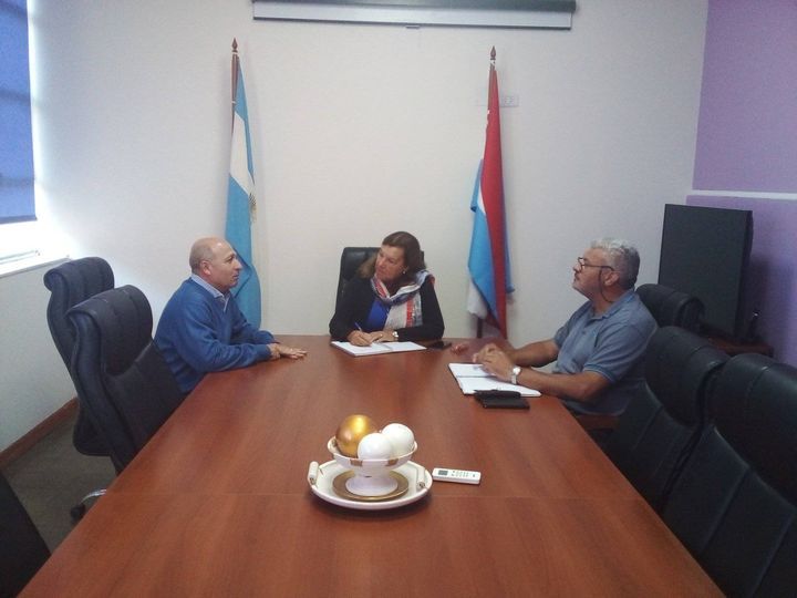 Fabián Menescardi sigue gestionando y ahora lo hizo en Vialidad Provincial. Se viene la inauguración del Puente "La Jacinta" a corto plazo.