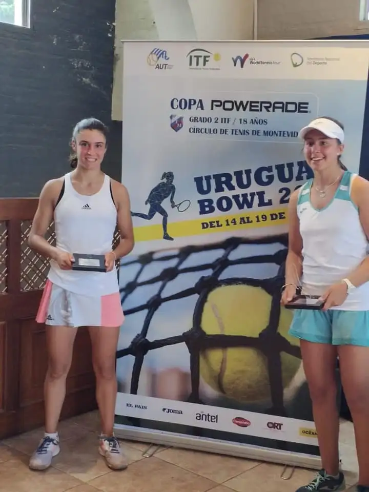 Juana Larrañaga alcanzó  la final en Montevideo