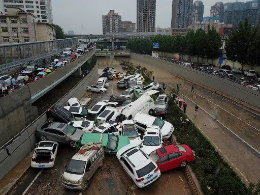 ALERTA EN CHINA: no terminan de recuperarse de las inundaciones y ahora esperan un tifón