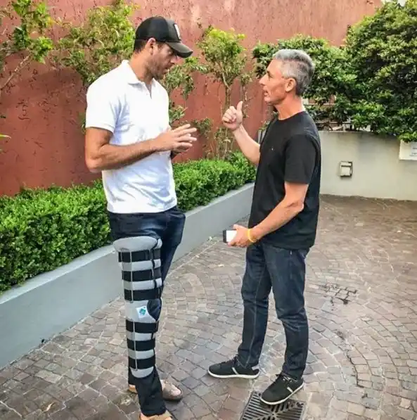 Tras la lesión, Del Potro analiza con Diego Rodríguez los procesos de su retorno